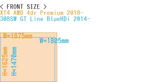 #XT4 AWD 4dr Premium 2018- + 308SW GT Line BlueHDi 2014-